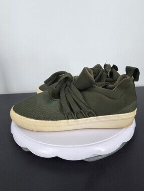 Steve Madden Lancer Women Size 8 M Olive Green Mesh Wrap Lace Sneakers Shoes
